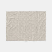 ADOM Zachte Grijze Textuur Fleece Deken (Voorkant (Horizontaal))