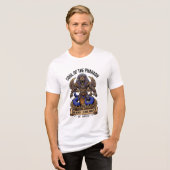 ADOM Ziel Van De Farao Anubis Tri-Blend Shirt (Voorkant volledig)