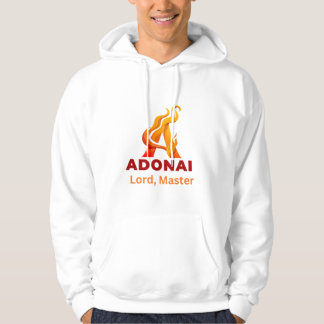 Adonai – Lord and Master Christian Hoodie 