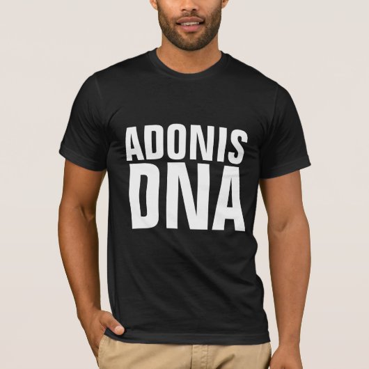 ADONIS DNA MANNEN GRAPPIGE T-SHIRTS (Voorkant)