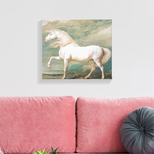 "Adonis" door James Ward Canvas Afdruk (Insitu (Woonkamer))