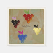 Adonis God van de Wijn Servet (Voorkant)