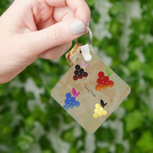 Adonis God van de Wijn Sleutelhanger