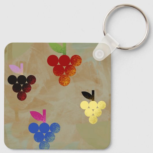 Adonis God van de Wijn Sleutelhanger (Achterkant)