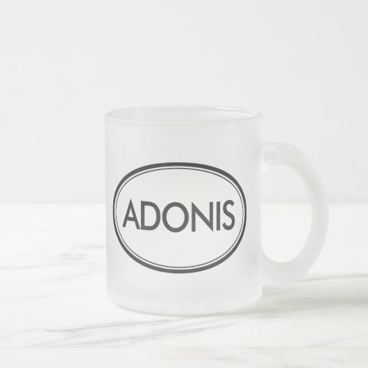 Adonis Matglas Koffiemok (Rechts)