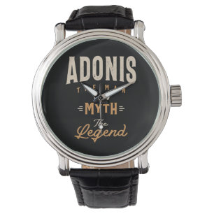 Adonis Persoonlijke naam - Funny Adonis Horloge