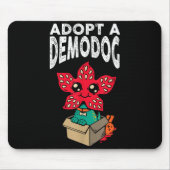 Adopt A Demodog Shirt Kids Women Men Cute Funny Do Muismat (Voorkant)