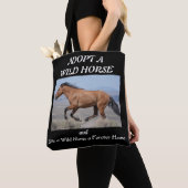 Adopt a Wild Horse Tote Bag (Dichtbij)