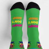 Adopt Don’t Shop - Parrots Crew Socks Sokken (Top)