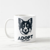 Adopt don't shop 3 koffiemok (Links)