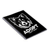 Adopt don't shop 3 notitieboek (Rechterzijde)