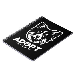 Adopt don't shop 3 notitieboek