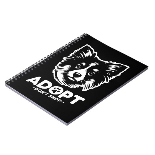 Adopt don't shop 3 notitieboek (Linkerzijde)