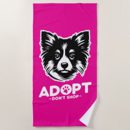Adopt don't shop 3 strandlaken