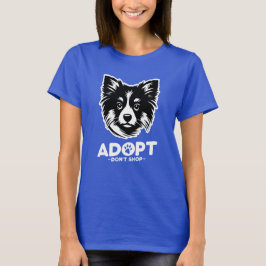 Adopt don't shop 3 t-shirt