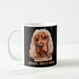ADOPT, DON'T SHOP (English Cocker Spaniel) Koffiemok