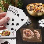 ADOPT, DON'T SHOP (English Cocker Spaniel) Pokerkaarten (Insitu)