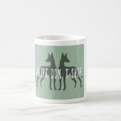 "Adopt, don't shop" mug Koffiemok (Center)