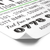 Adopt Don't Shop, Pet Adoptie Event Advertising Poster (Hoek)