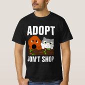 ADOPT DON'T SHOP T-Shirts (Voorkant)