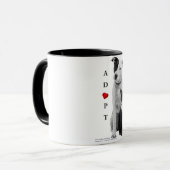 ADOPT koffiebeker Mok (Voorkant links)