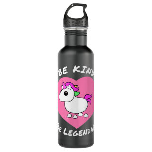 Adopt me Be Kind Be Legendary Unicorn Waterfles