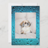 Adopt me dog custom 2 photo shelter animal rescue kaart (Achterkant)