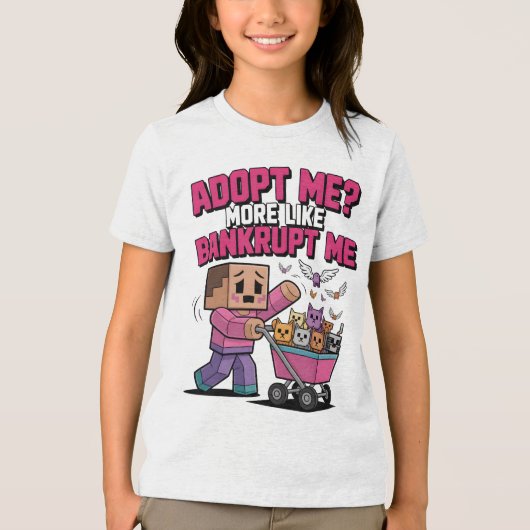 ADOPT ME Tri-Blend SHIRT (Voorkant)