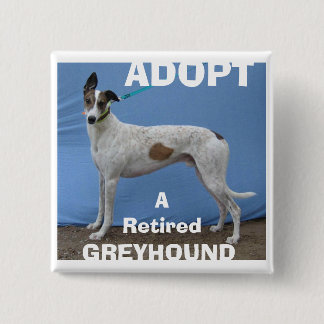 ADOPT (WBD) v.2 Vierkante Button 5,1 Cm