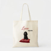 Adopted Dog Love Tote Bag (Voorkant)