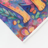 Adopted Dog Theme Fleece Blanket 30" x 40" Deken (Hoek)