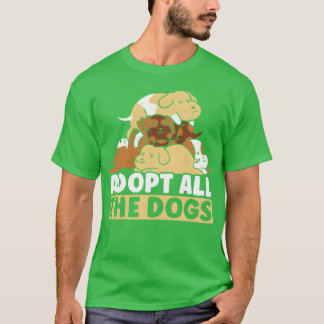 Adopteer Alle Honden Dierenrechten Hond Redding Vr T-shirt