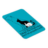 Adopteer de underdog..laat vooroordelen niet winne magneet (Rechterzijde)