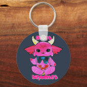 Adopteer een baphomet sleutelhanger (Voorkant)
