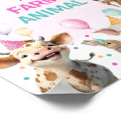 Adopteer een Boerderij Animal Barnyard Birthday Gi Poster (Hoek)