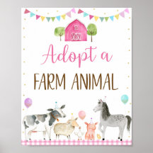 Adopteer een Boerderij dierverjaardagsteken