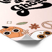 Adopteer een Ghost Halloween Verjaardagsfeest Poster (Hoek)