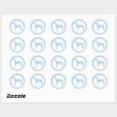 Adopteer een Greyhound Stickers (Vel)