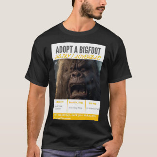 Adopteer een harige kerel t-shirt