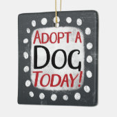 Adopteer een hond vandaag Ornament (Links)