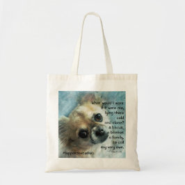 Adopteer een huisdier - Chihuahua Tote Bag