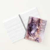 Adopteer een huisdier - Duitse herder Notitieboek (Binnen)