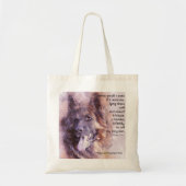 Adopteer een huisdier - Duitse herder Tote Bag (Voorkant)