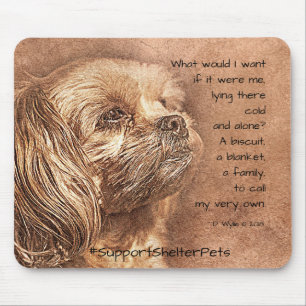 Adopteer een huisdier - Shih Tzu Muismat