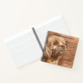 Adopteer een huisdier - Shih Tzu Notitieboek (Binnen)