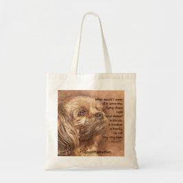 Adopteer een huisdier - Shih Tzu Tote Bag
