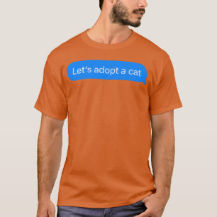Adopteer een kat Kat Lover meisje T-shirt