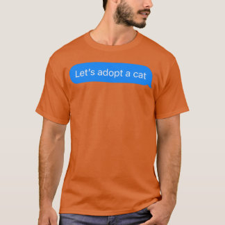 Adopteer een kat Kat Lover meisje T-shirt