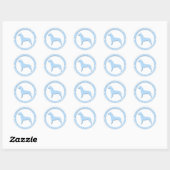 Adopteer een Pit Bull Stickers (Vel)
