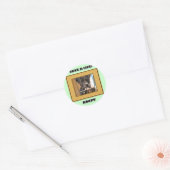 Adopteer een puppy sticker (Envelop)